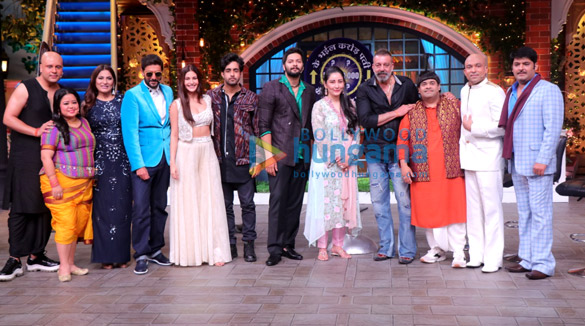 photos prassthanam team snapped on sets of the kapil sharma show promoting their film 1
