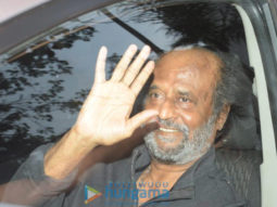 Photos: Rajinikanth spotted at Sunny Super Sound in Juhu