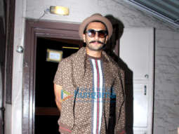 Photos: Ranveer Singh spotted at Shankar Mahadevan’s studio in Bandra