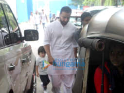 Photos: Saif Ali Khan and Taimur Ali Khan spotted in Bandra