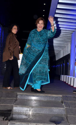 Photos: Salim Khan, Salma Khan, Helen and others spotted at Hakkasan in Bandra