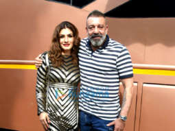 Photos: Sanjay Dutt and Raveena Tandon snapped on the sets of Nach Baliye