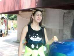 Photos: Sara Ali Khan and Daisy Shah spotted at the Pilates gym