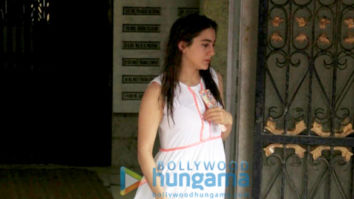 Photos: Sara Ali Khan spotted at gym in Juhu