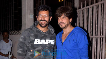 Photos: Shah Rukh Khan and Kabir Khan snapped at a dubbing studio in Bandra