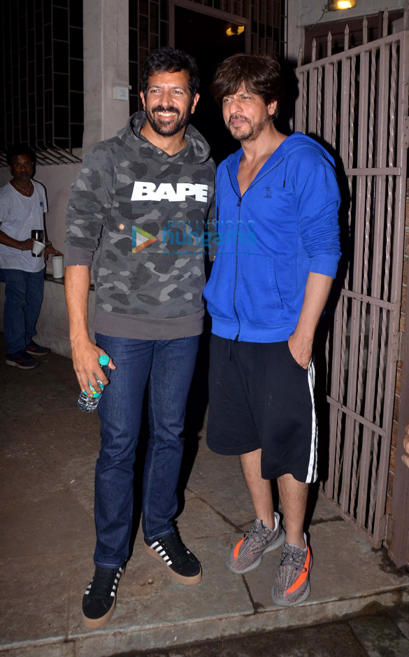 Photos: Shah Rukh Khan and Kabir Khan snapped at a dubbing studio in Bandra