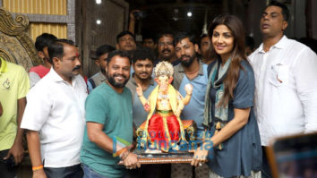 Photos: Celebs snapped bringing home their Ganpatis