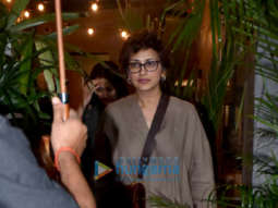 Photos: Sonali Bendre and Gayatri Joshi spotted at The Kitchen Garden in Bandra