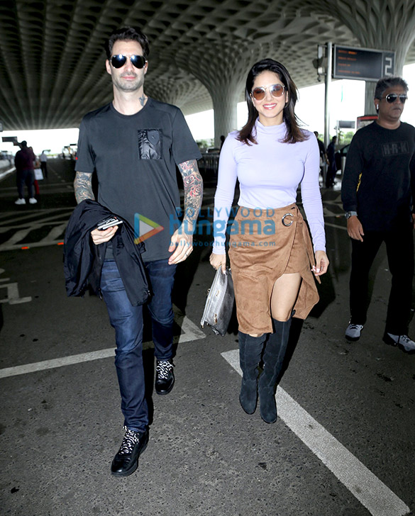 Photos: Sunny Leone, Evelyn Sharma, Ananya Panday and others snapped at the airport