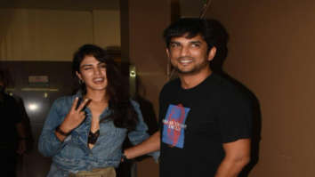 Photos: Sushant Singh Rajput and Rhea Chakraborty sanpped in Mumbai