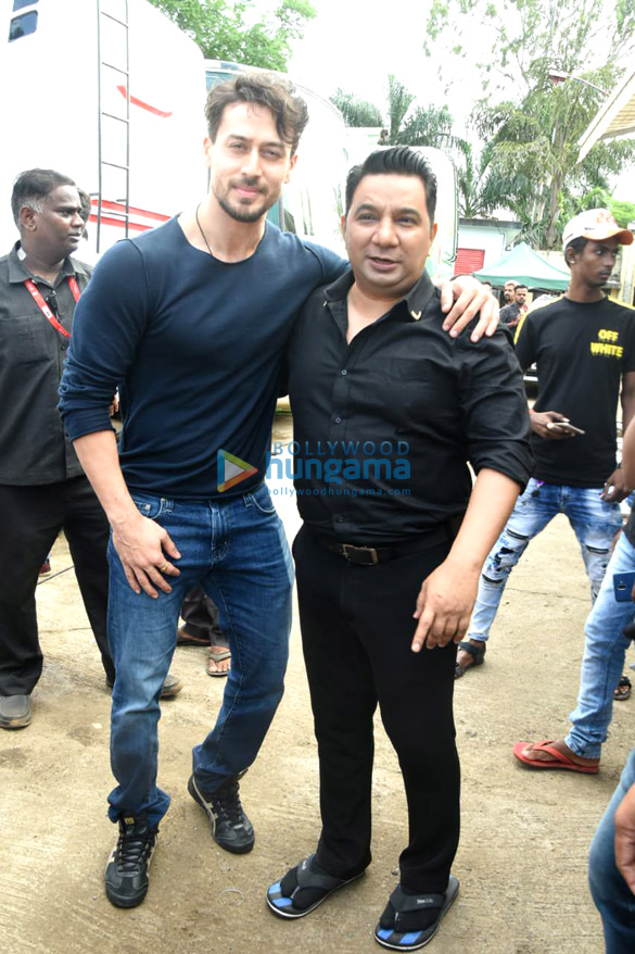 Photos: Tiger Shroff and Ahmed Khan snapped on location of Baaghi 3 shoot