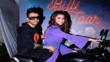 Photos: Urvashi Rautela snapped at the song launch of new album ‘Bijli Ki Taar’