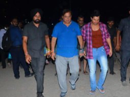 Photos: Varun Dhawan, David Dhawan and Anjini Dhawan snapped at the Versova jetty