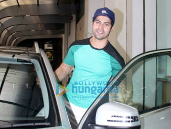 Photos: Varun Dhawan and Kunal Khemu spotted at Body Sculpture gym in Juhu