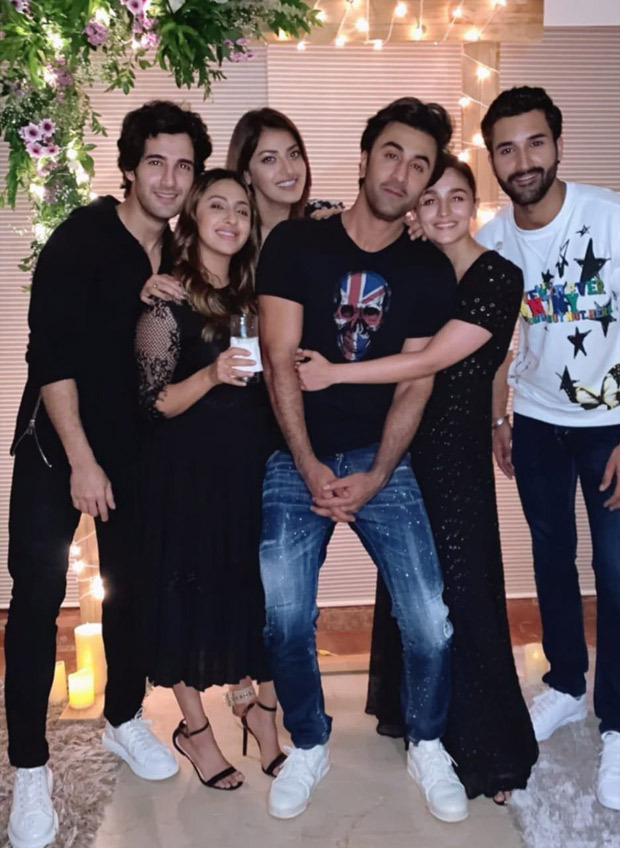 Ranbir Kapoor and Alia Bhatt cuddle at Akansha Ranjan Kapoor’s birthday bash 
