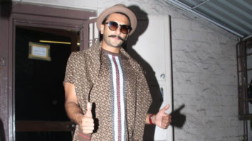 Ranveer Singh spotted at Shankar Madhavi Studio in Bandra