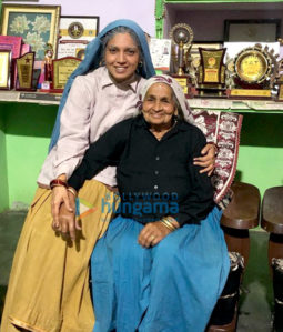 On The Sets from the movie Saand Ki Aankh