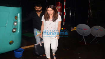 On the sets of the movie Sadak 2