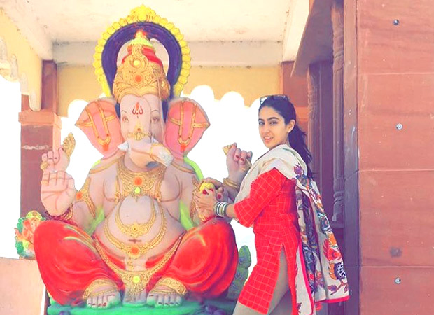 Shame! Sara Ali Khan gets trolled for celebrating Ganesh chaturthi Shame! Sara Ali Khan gets trolled for celebrating Ganesh chaturthi