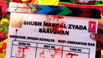 On The Sets Of The Movie Shubh Mangal Zyada Saavdhan