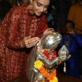 Sonam Kapoor visits Andheri Cha Raja to seek blessing from Lord Ganesha for The Zoya Factor