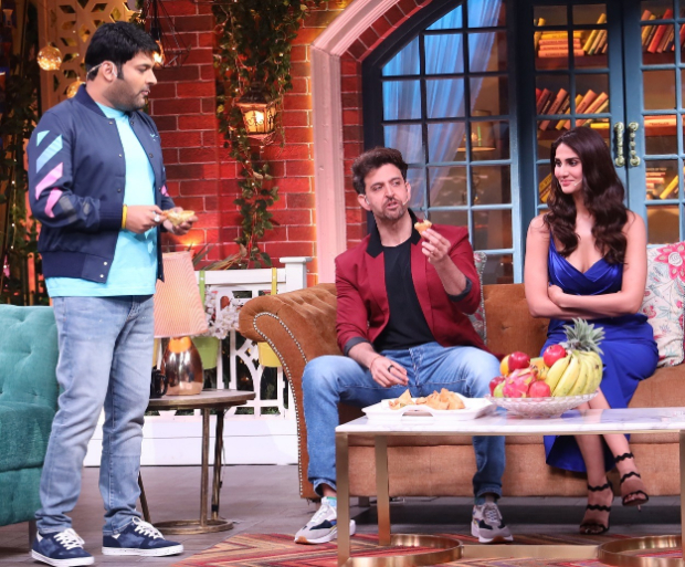 The Kapil Sharma Show: Hrithik Roshan makes Kapil groove to the beats of ‘Ghungroo’ from War