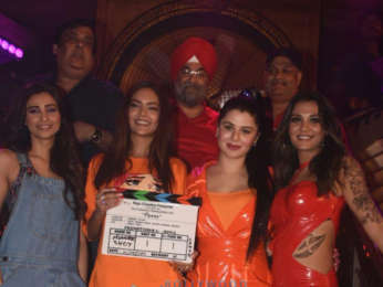 on the sets of the movie Tipsy