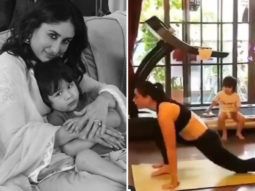 VIDEO: Taimur Ali Khan adorably watching Kareena Kapoor Khan working out is too cute