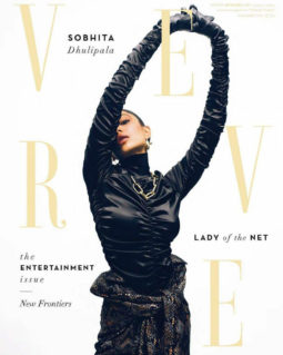 Sobhita Dhulipala on the cover of Verve, Sept 2019