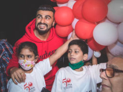 Watch: Arjun Kapoor marks World Rose Day with cancer-stricken children
