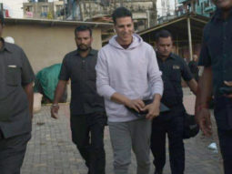 Akshay Kumar snapped at the Versova jetty