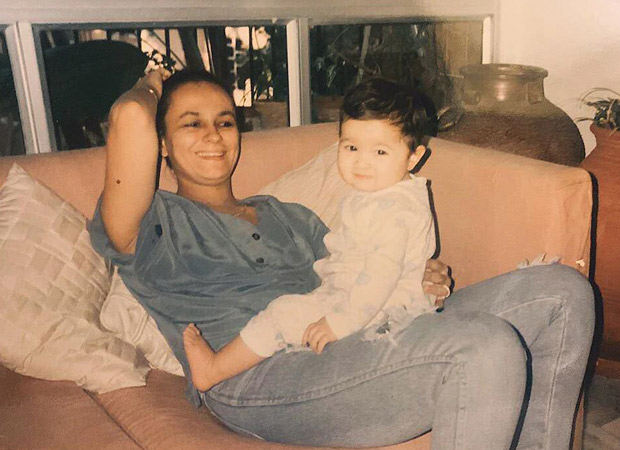 Alia Bhatt posts a heart-warming childhood picture with her mother Soni Razdan on her birthday!
