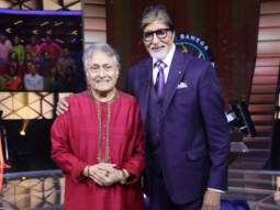 Amitabh Bachchan receives special surprise from Ustad Amjad Ali Khan on his 77th birthday on the sets of Kaun Banega Crorepati