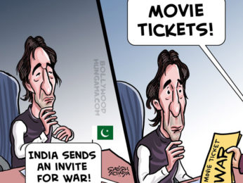 Bollywood Toons: Pakistan PM Imran Khan receives War invite