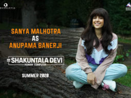 FIRST LOOK: Sanya Malhotra transforms into Anupama Banerjee for Shakuntala Devi biopic