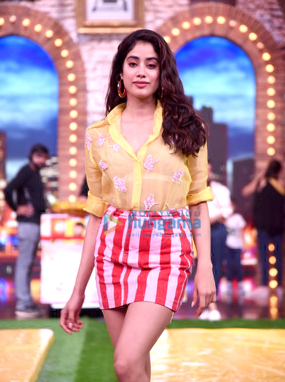 ishaan khatter and janhvi kapoor snapped on sets of maneish pauls show 3