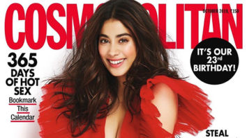 Janhvi Kapoor looks aesthetically pleasing in red as she graces the cover of Cosmopolitan on its 23rd anniversary