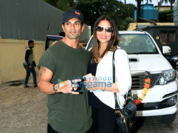 Photos: Karan Singh Grover and Bipasha Basu snapped at PVR, Juhu