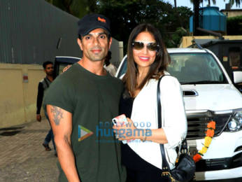 Photos: Karan Singh Grover and Bipasha Basu snapped at PVR, Juhu