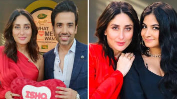Kareena Kapoor Khan stuns in bright red, gets Tusshar Kapoor and Rhea Kapoor as guests on What Women Want