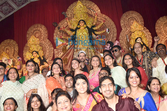 Photos: Alia Bhatt, Hrithik Roshan and others snapped during Durga pandal darshan