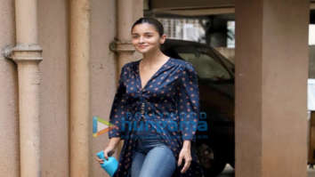 Photos: Alia Bhatt snapped at Sanjay Leela Bhansali’s office in Juhu