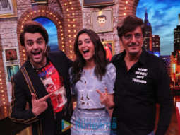 Photos: Ananya Panday and Chunky Pandey snapped on the sets of Manish Paul’s Movie Masti