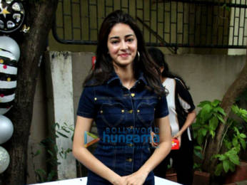 Photos: Ananya Panday celebrates her birthday on sets of Pati Patni Aur Woh