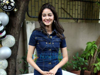 Photos: Ananya Panday celebrates her birthday on sets of Pati Patni Aur Woh