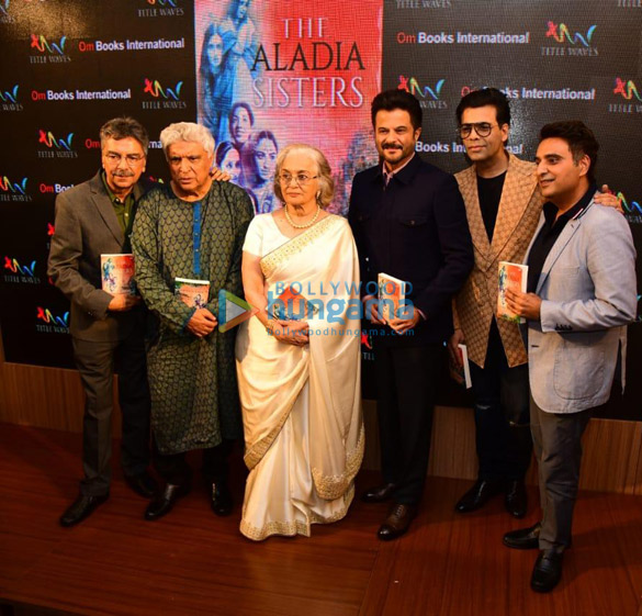 photos anil kapoor karan johar javed akthar and others grace the launch of khalid mohameds book the aladia sisters 1
