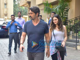Photos: Arjun Rampal and Gabrielle snapped searching for a new house in Bandra