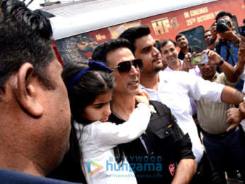 Cast of Housefull 4 snapped arriving in Delhi to promote the film