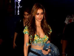 Photos: Disha Patani spotted at Bastian in Bandra