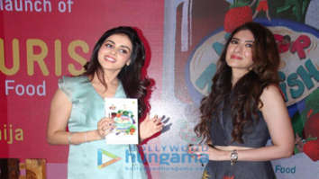 Photos: Genelia Dsouza snapped at the launch of the book Wave N For Nourish